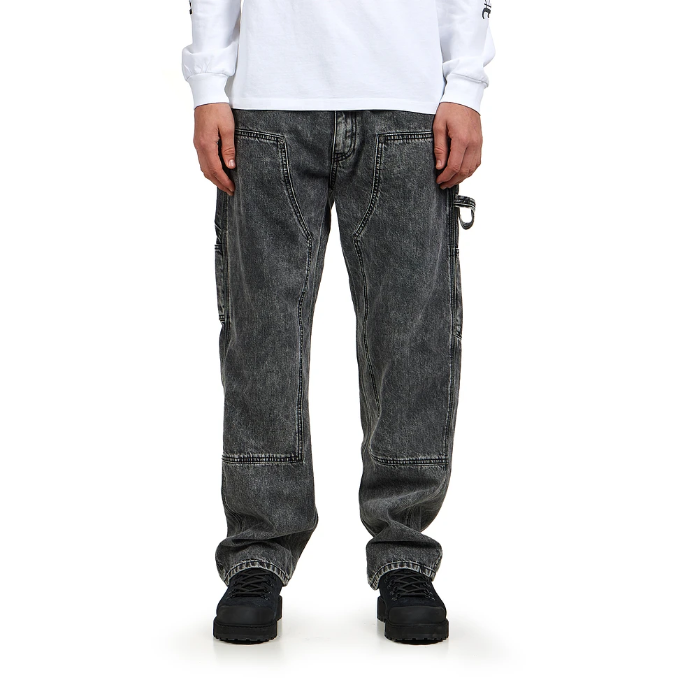 Aries - Acid Wash Denim Carpenter Jeans