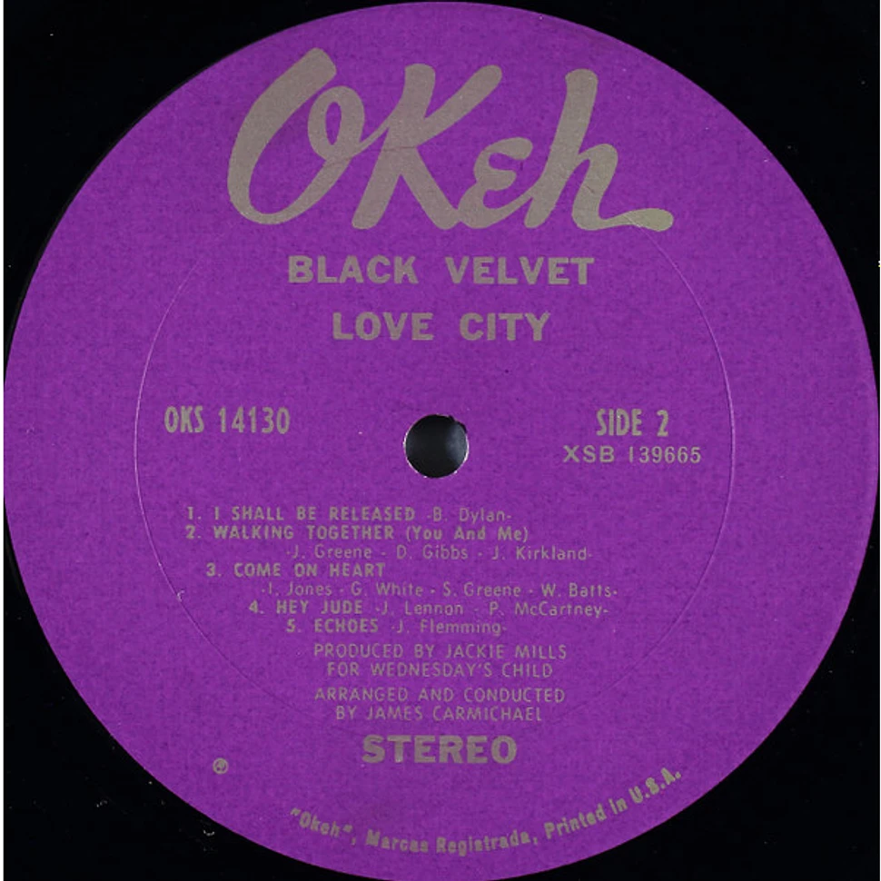 The Black Velvet - Love City