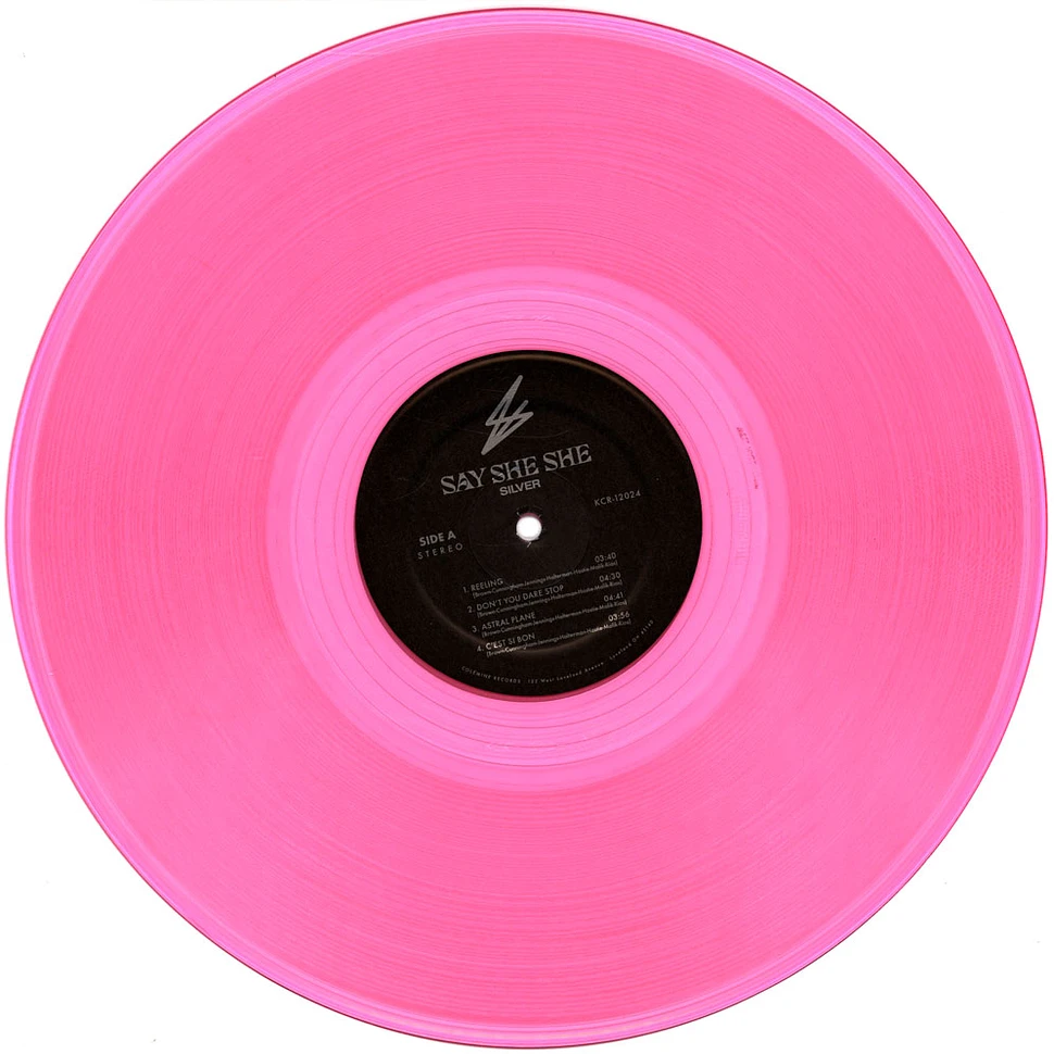 Say She She - Silver Transparent Pink Vinyl Edition