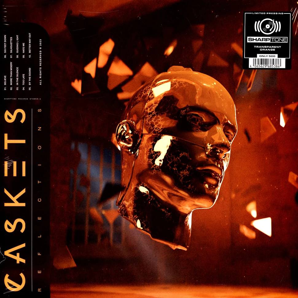 Caskets - Reflections Transparent Orange Vinyl Edition