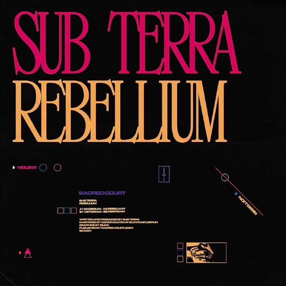 Sub Terra - Rebellium EP