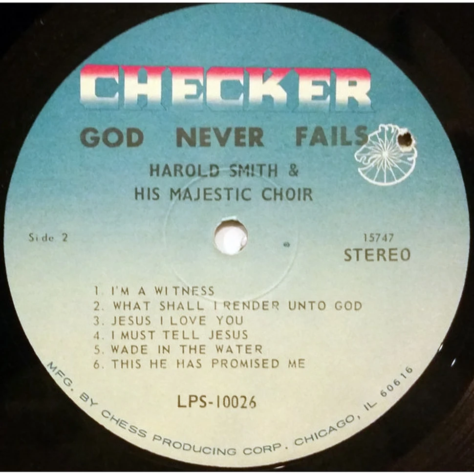 Harold Smith's Majestic Choir - God Never Fails