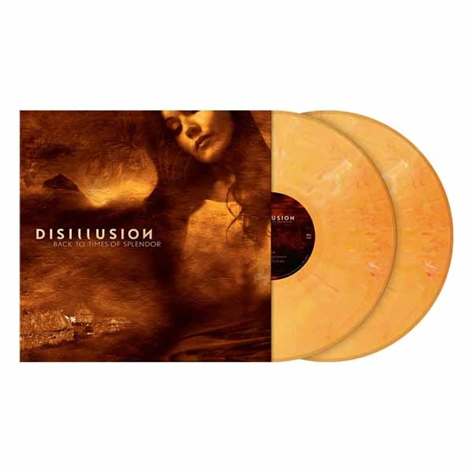 Disillution - Back To The Times Of Splendor Apricot Marbled Vinyl Edition