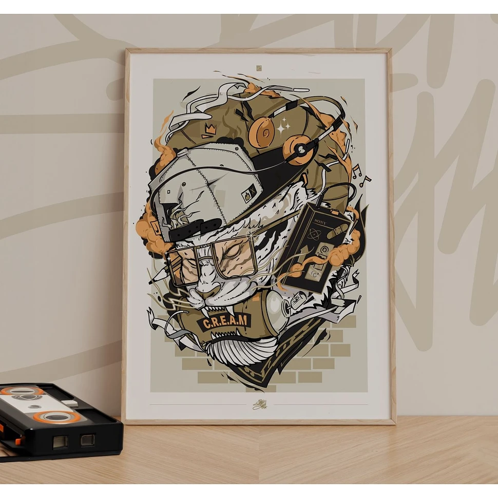 MR.P GRFX - Tiger Art Screenprint