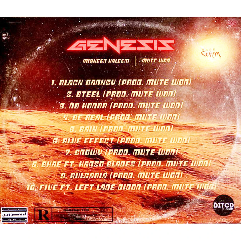 Miskeen Haleem & Mute Won - Rare Form: The Genesis