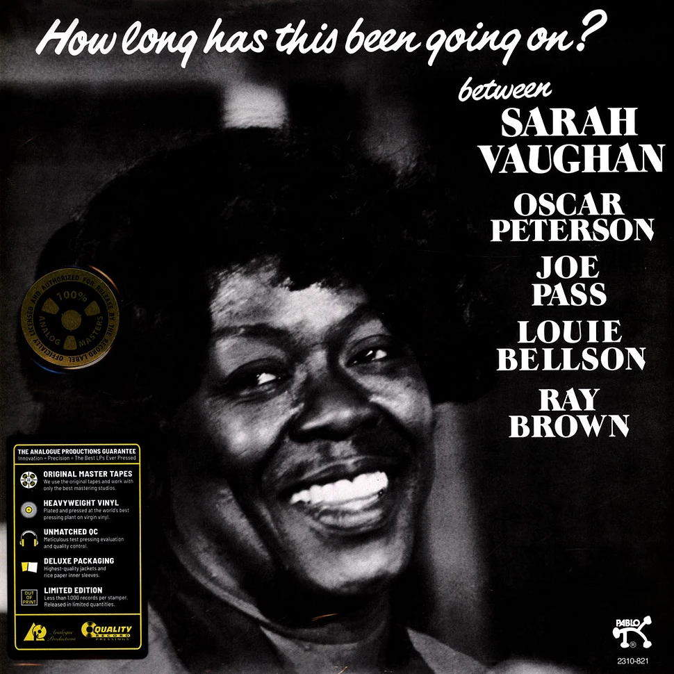 Sarah Vaughan - How Long Has This Been Going On?