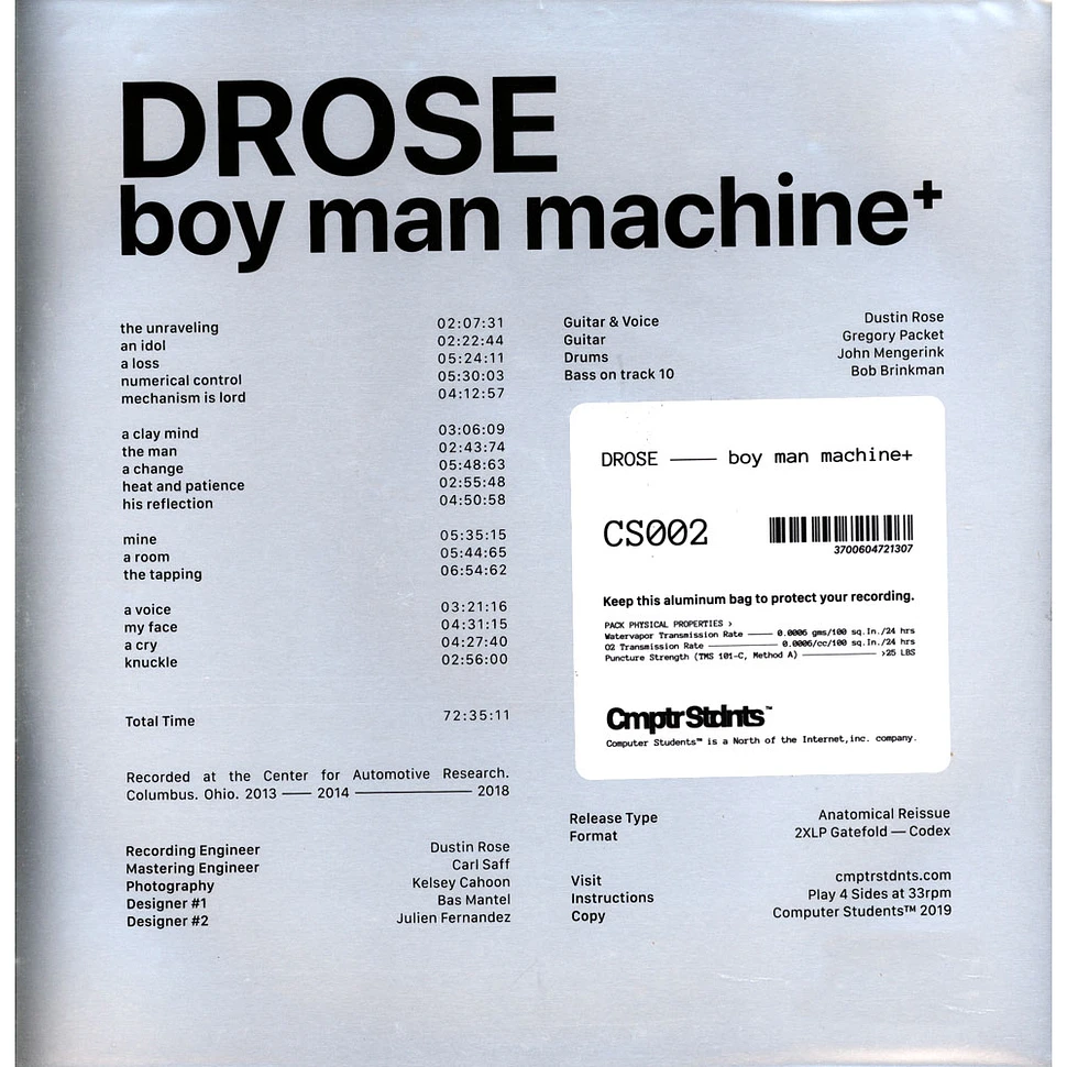 Drose - Boy Man Machine