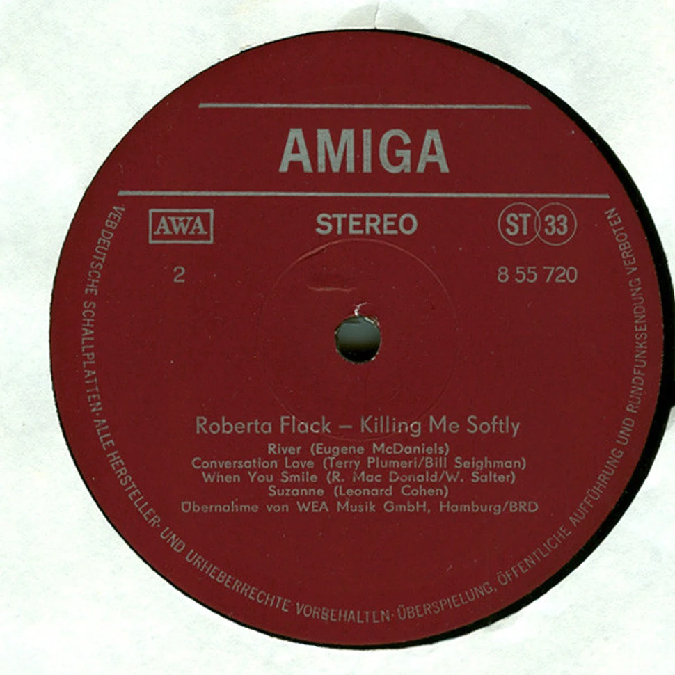 Roberta Flack - Killing Me Softly