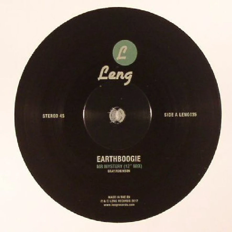 Earthboogie - Mr Mystery EP