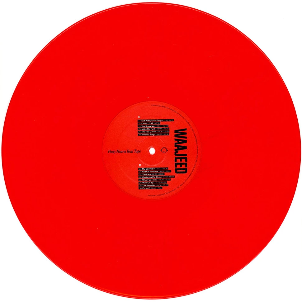 Waajeed - Patty Hearst Beat Tape Red Vinyl Edtion