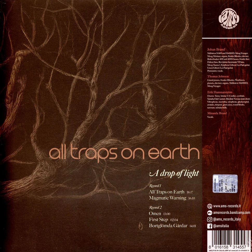 All Traps On Earth - A Drop Of Light White Vinyl Edition