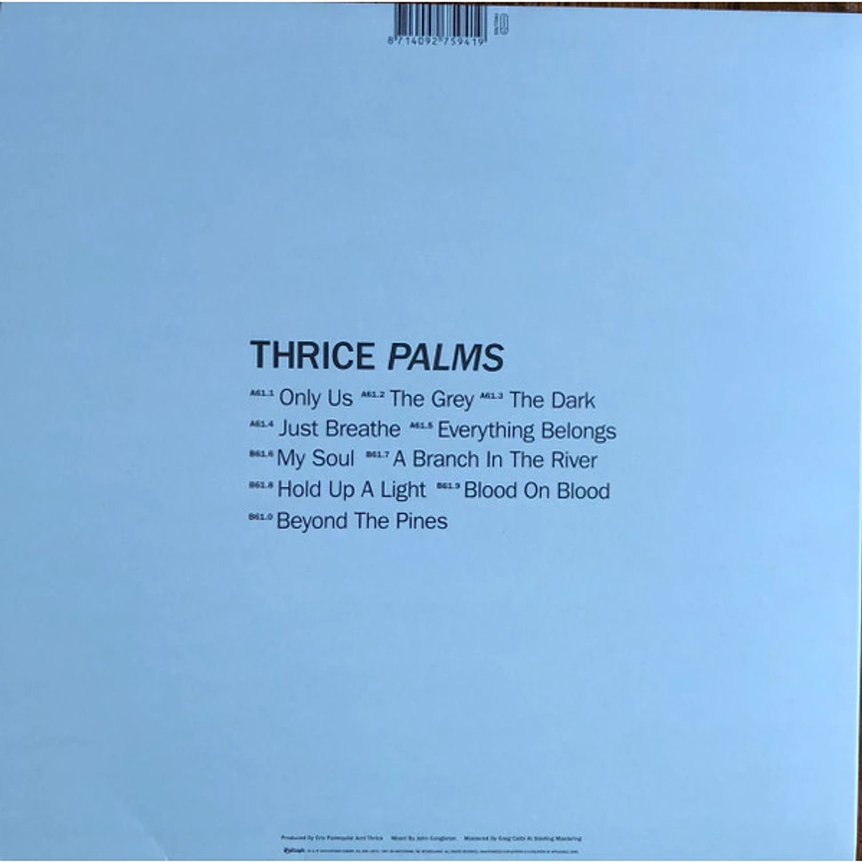 Thrice - Palms