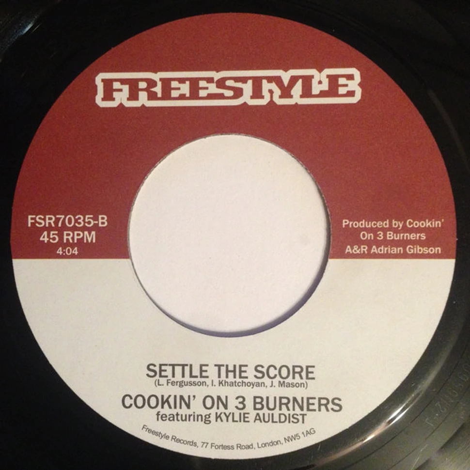 Cookin' On 3 Burners - Cook It / Settle The Score