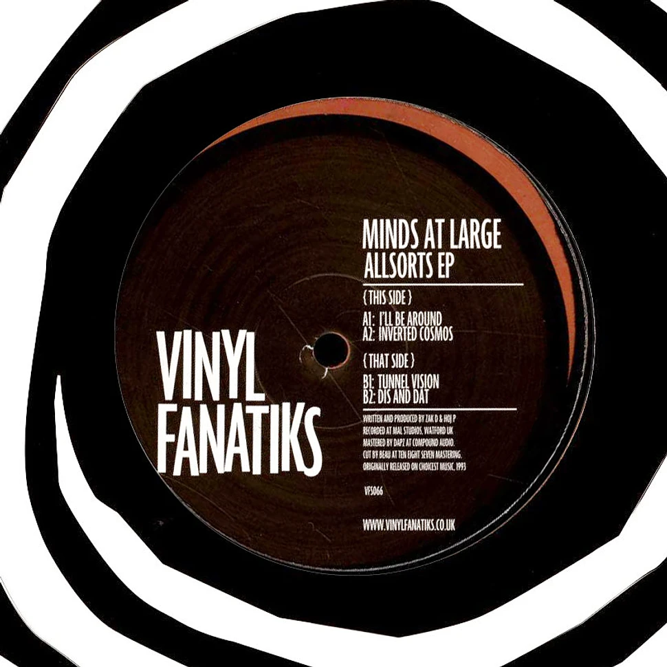 Minds At Large - Allsorts Marbled Vinyl Edition