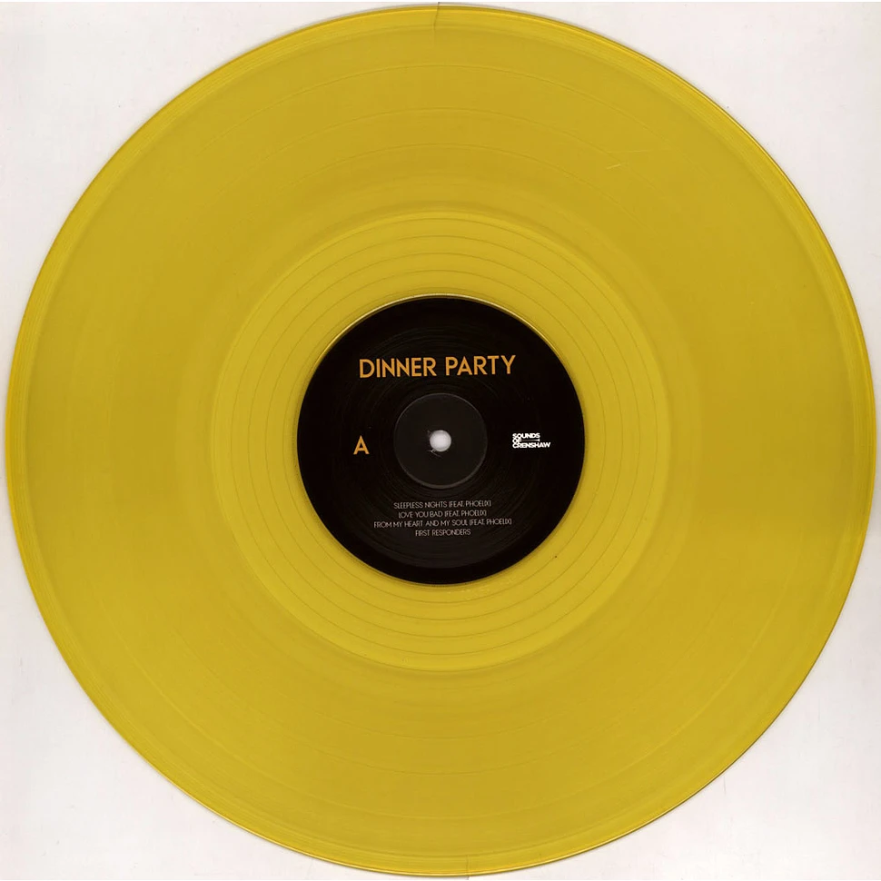 Dinner Party (Terrace Martin, Robert Glasper, 9th Wonder, Kamasi Washington) - Dinner Party EP HHV Exclusive Yellow Vinyl Edition
