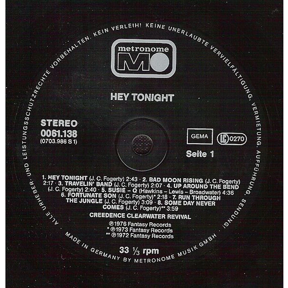 Creedence Clearwater Revival - Hey Tonight
