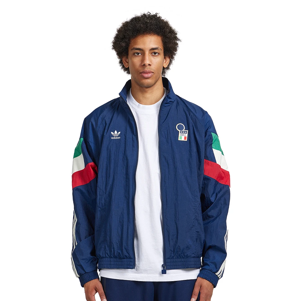 Adidas italy track jacket best sale