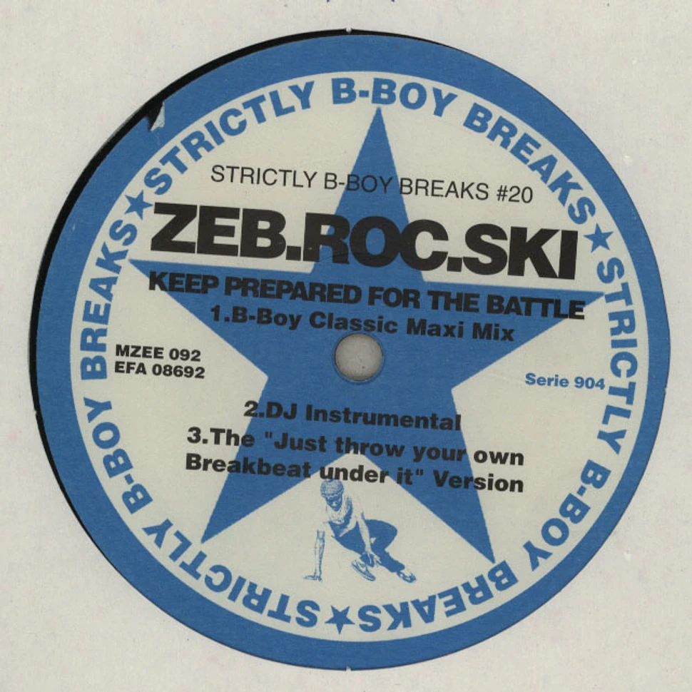 Zeb.Roc.Ski - Keep Prepared For The Battle / Zebster Rock