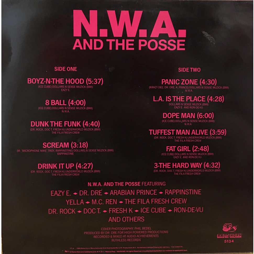 V.A. - N.W.A. And The Posse
