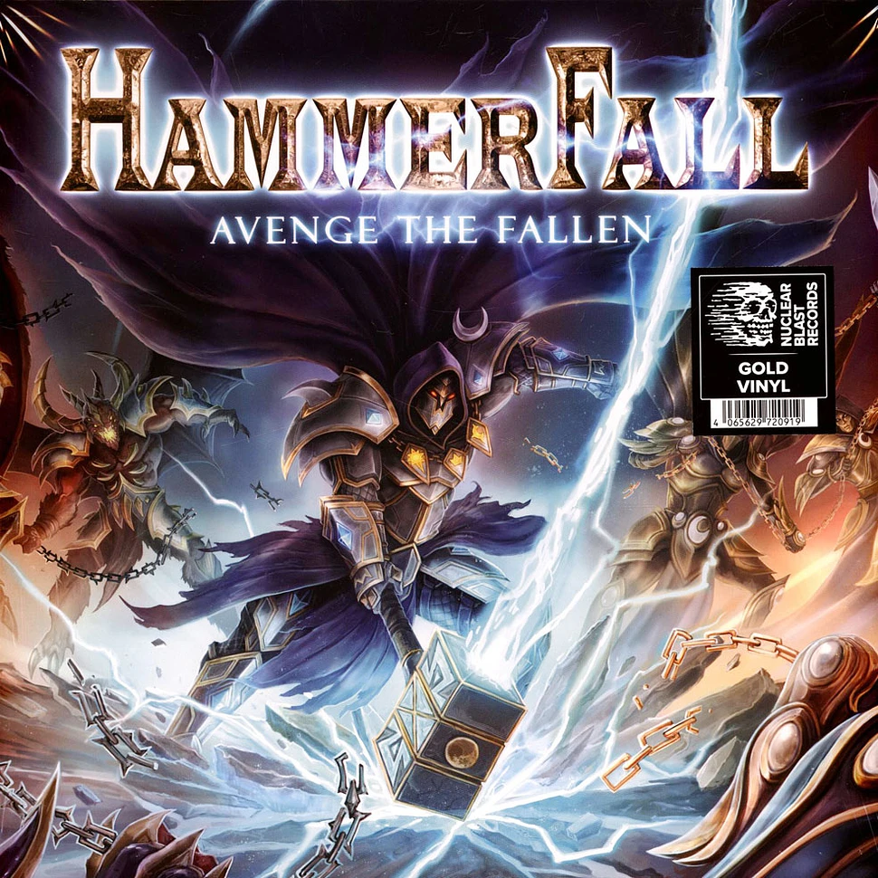 Hammerfall - Avenge The Fallen Gold Vinyl Edition