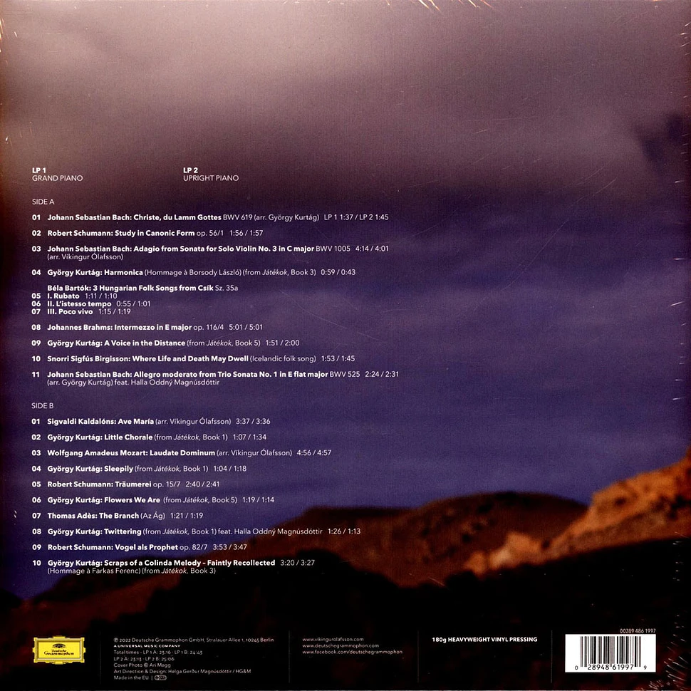 Vikingur Olafsson - From Afar Limited Clear Vinyl Edition