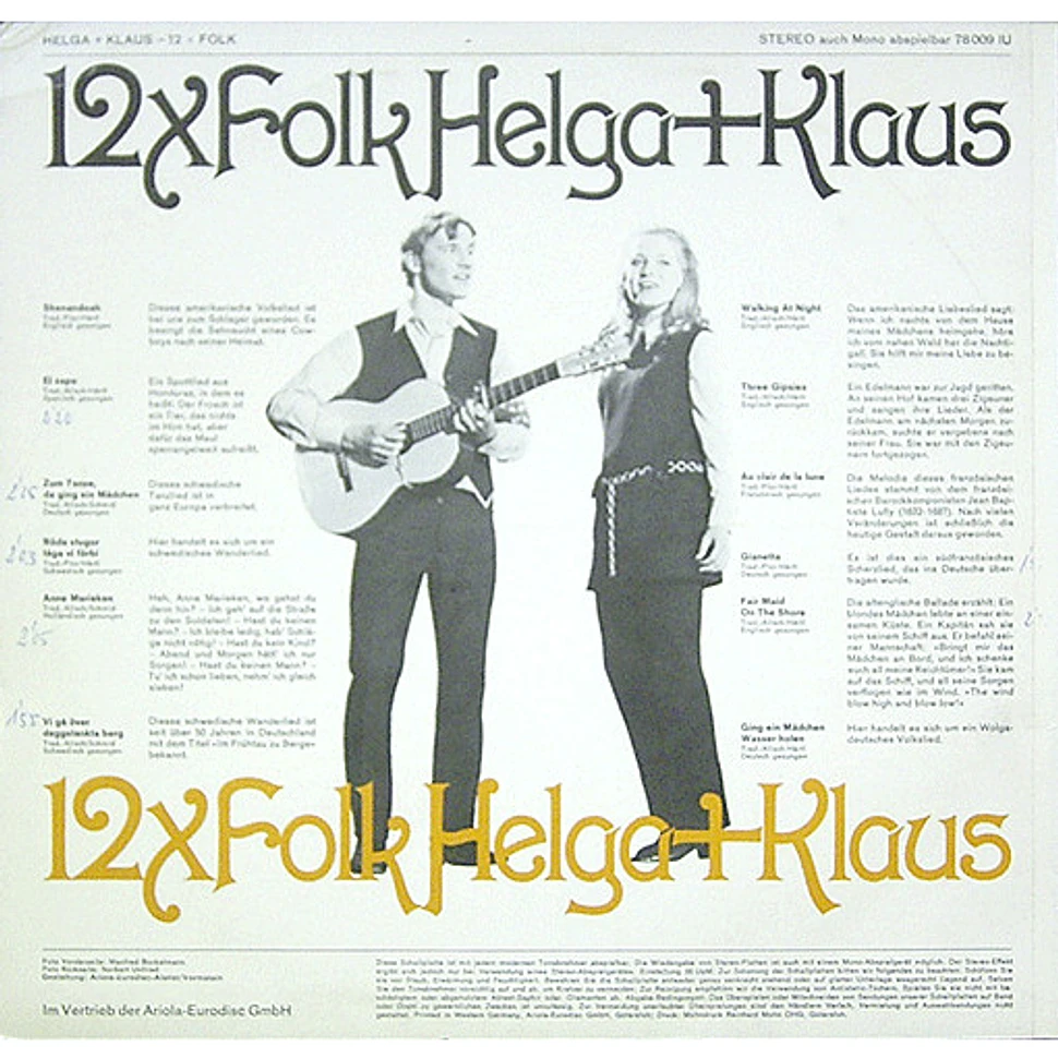 Helga & Klaus - 12 x Folk