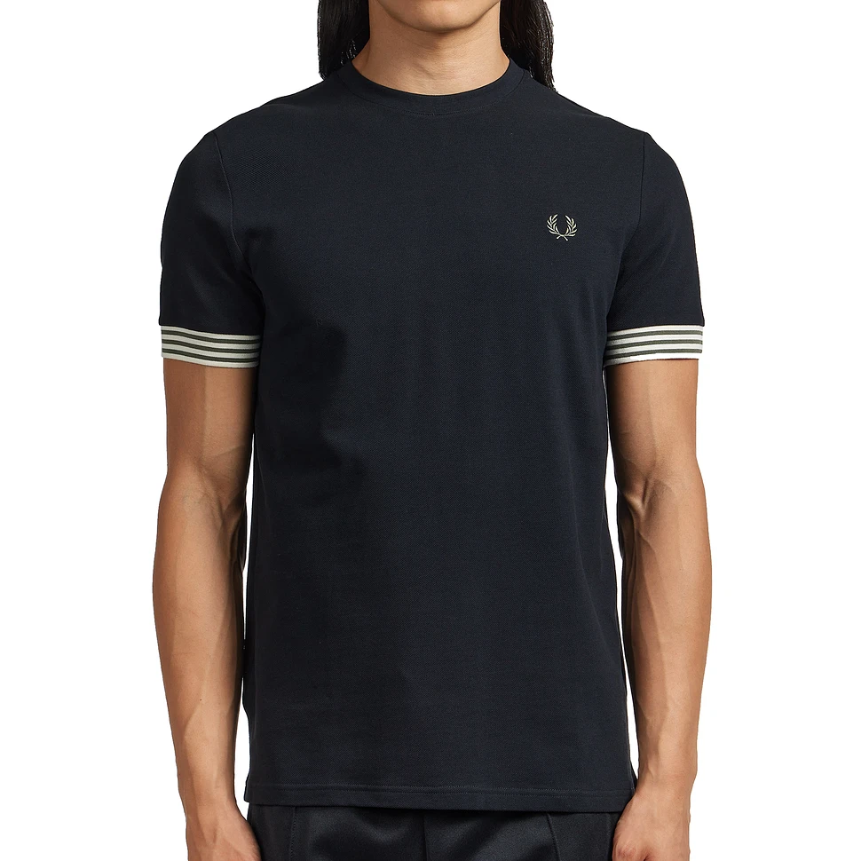 Fred Perry - Striped Cuff T-Shirt