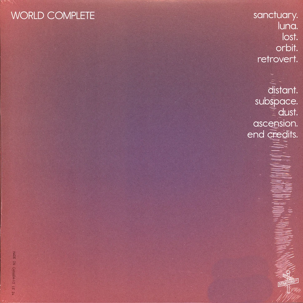 Start. Continue. Save. Exit. - World Complete Marbled Vinyl Edition