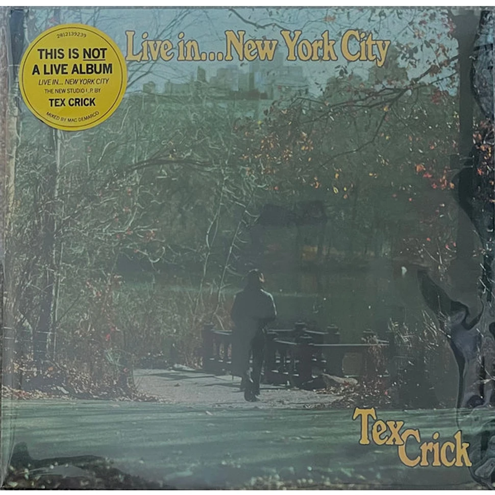 Tex Crick - Live in... New York City