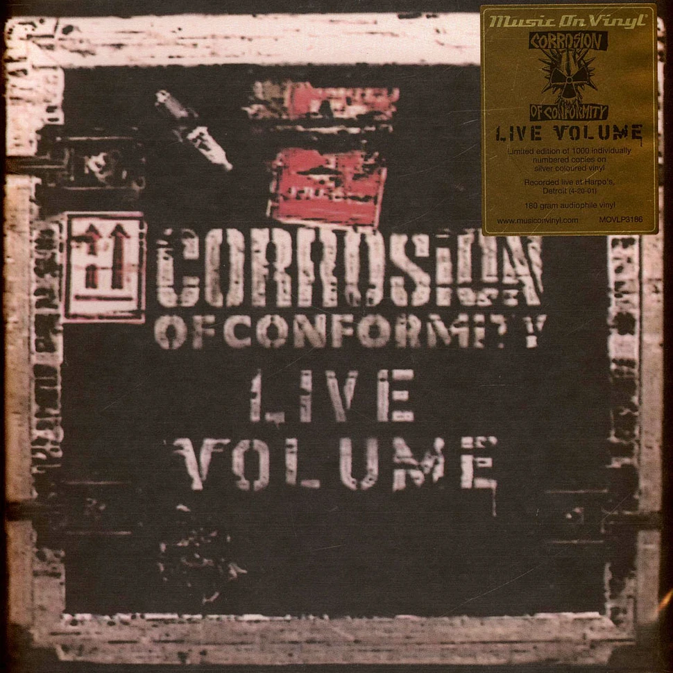 Corrosion Of Conformity - Live Volume Silver Colored Vinyl Edition