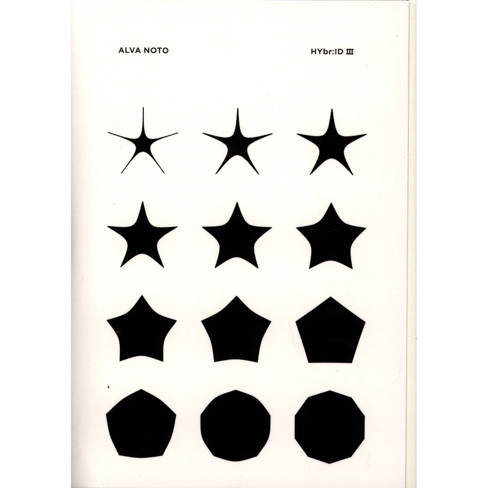 Alva Noto - Hybr:Id III