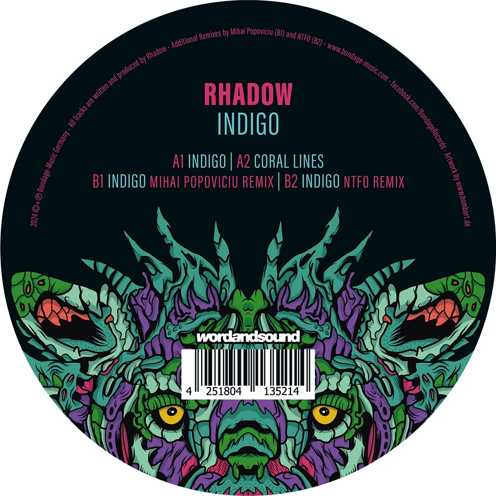 Rhadow / Indigo (Mihai Popoviciu, NTFO Remixes) Rhadow / Indigo (Mihai Popoviciu, NTFO Remixes)