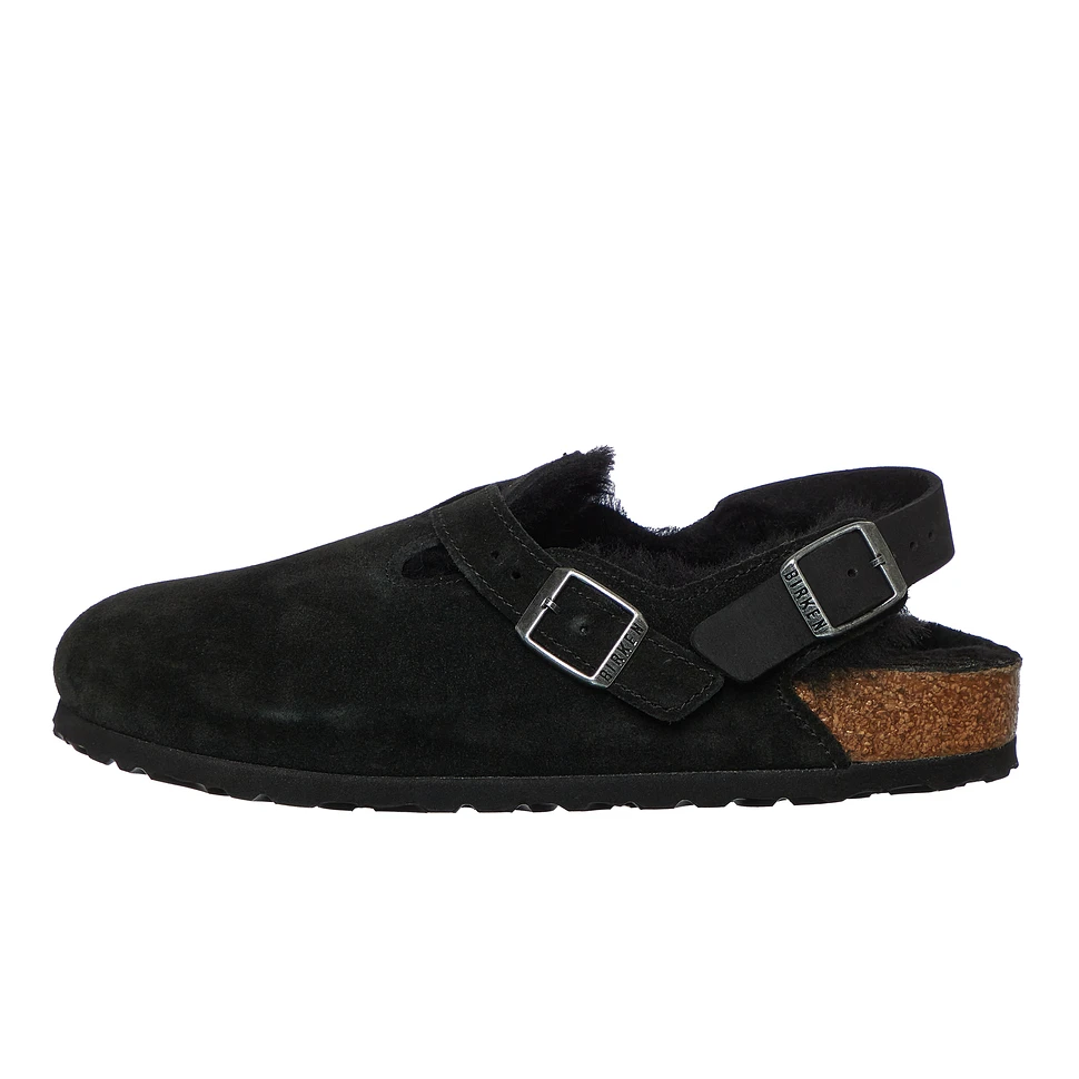 Birkenstock shearling black online