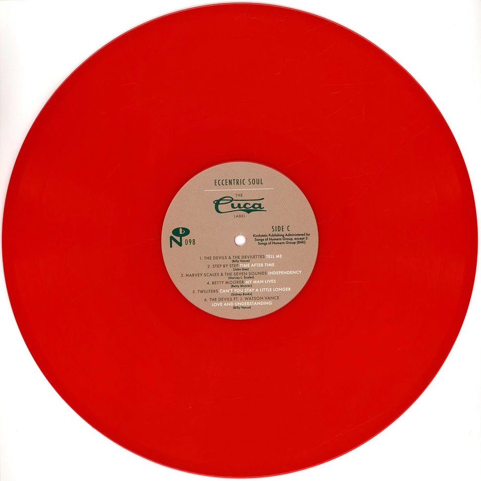 V.A. - Eccentric Soul: The Cuca Label Opaque Red Vinyl Edition