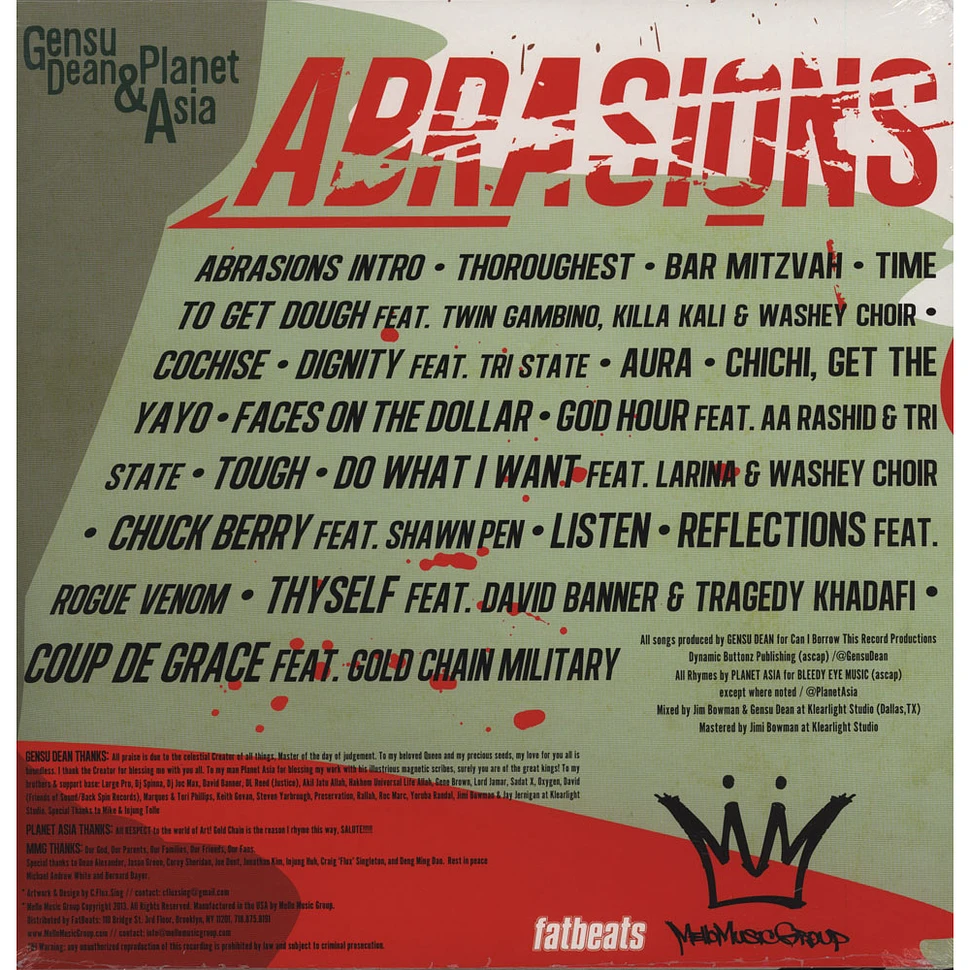 Gensu Dean & Planet Asia - Abrasions