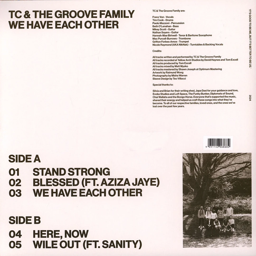 TC & The Groove Family - We Have Each Other