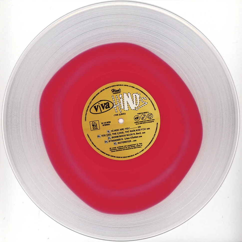 Hinds - Viva Hinds Magenta-In-Transparent Clear Vinyl Edition