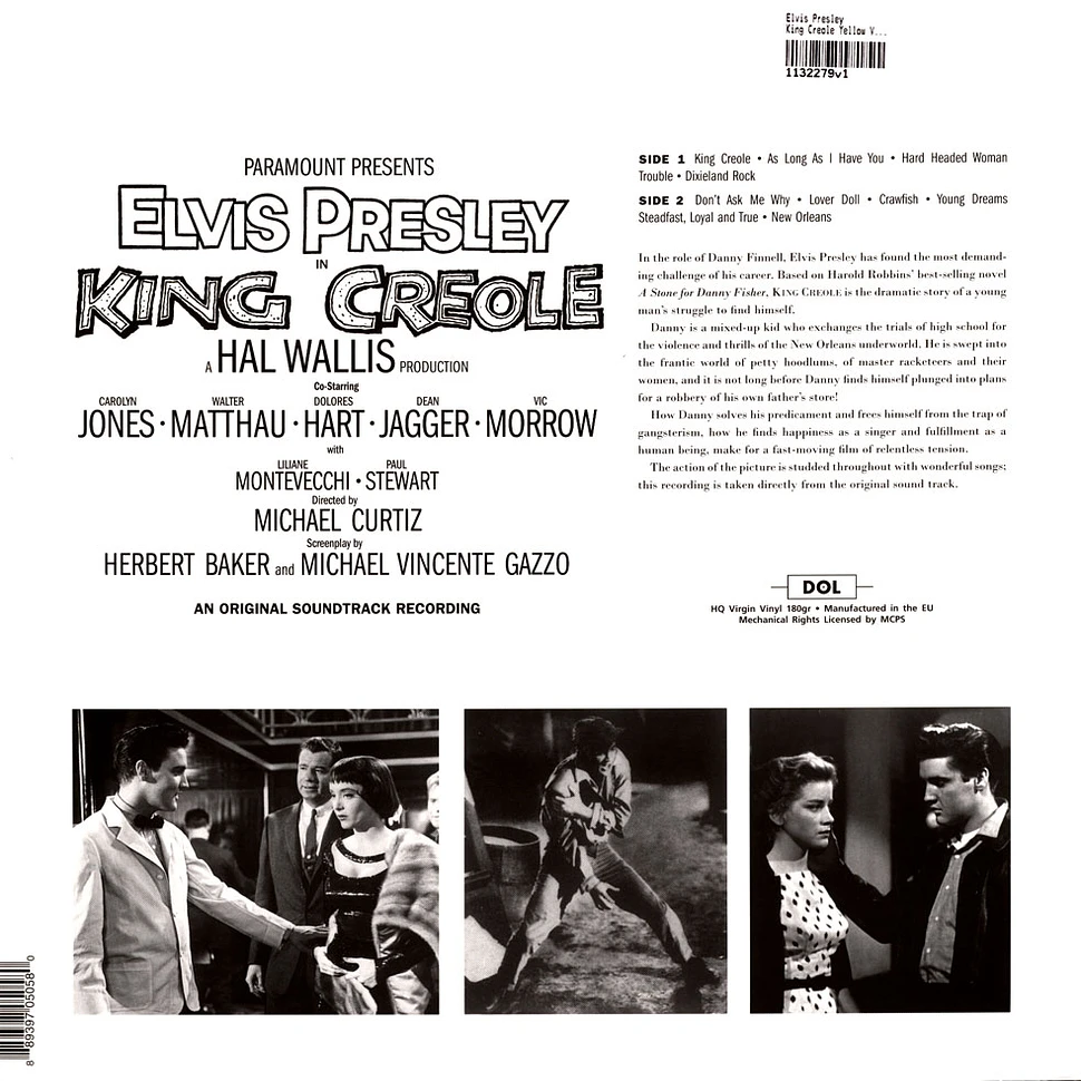 Elvis Presley - King Creole Yellow Vinyledition