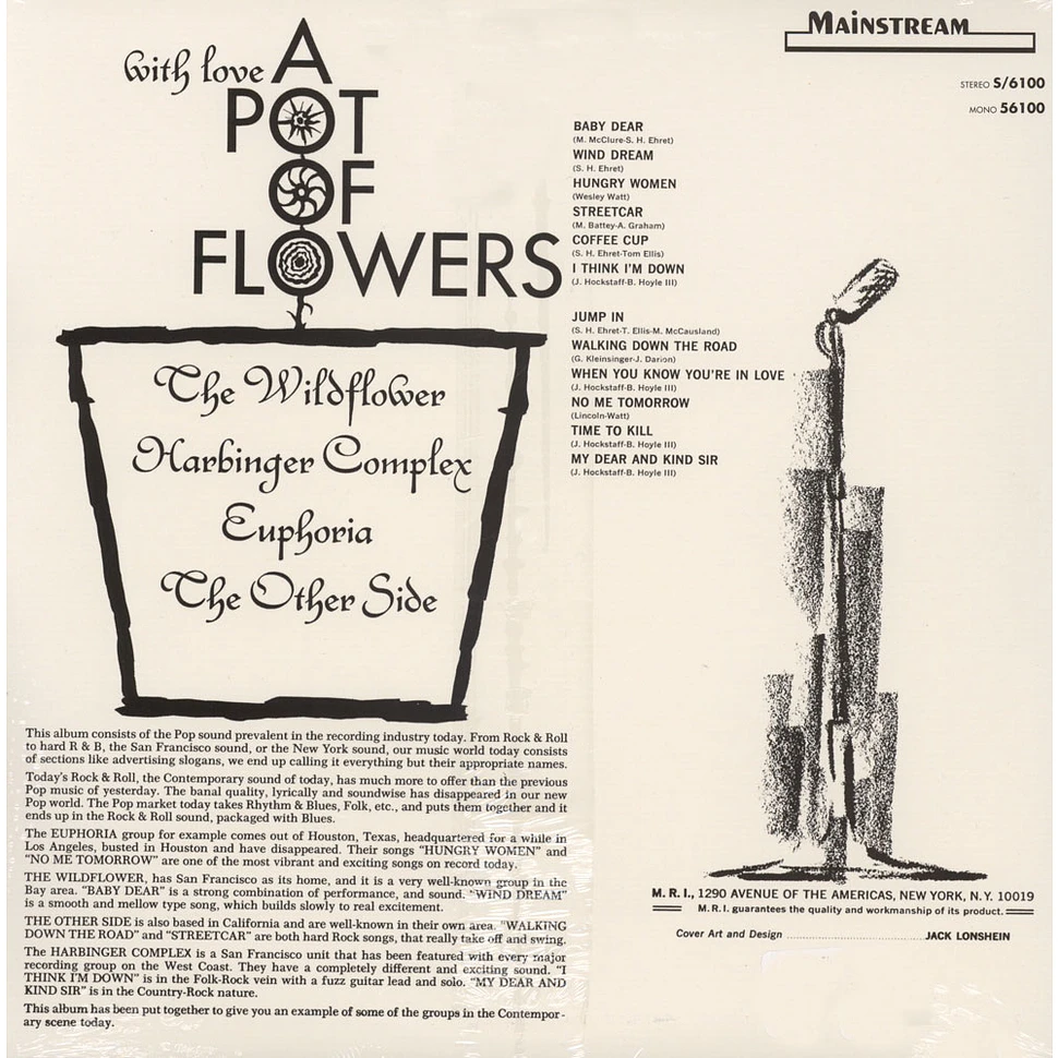 A Pot Of Flowers - With love