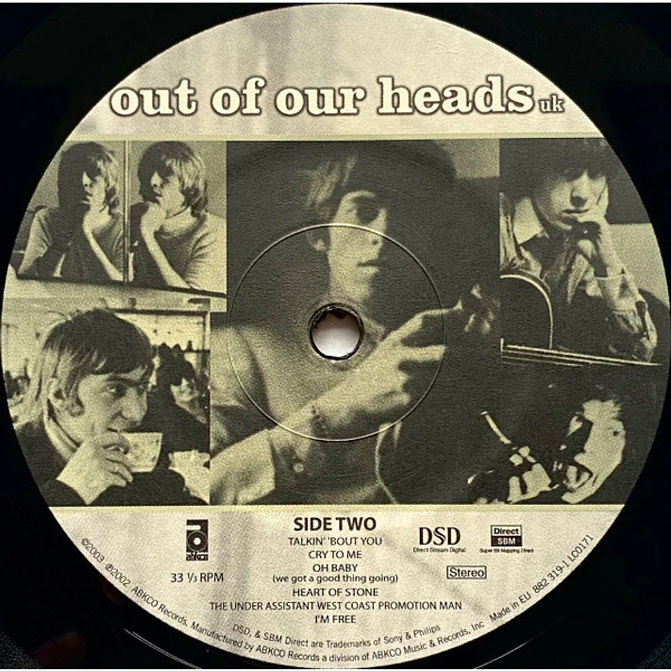 The Rolling Stones - Out Of Our Heads UK