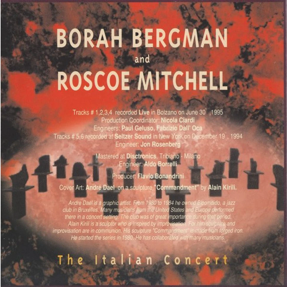 Borah Bergman And Roscoe Mitchell - The Italian Concert