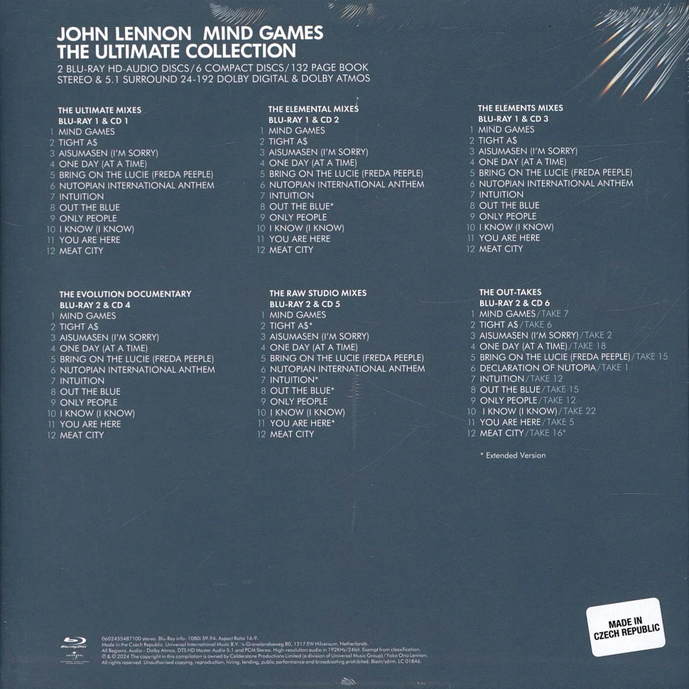 John Lennon - Mind Games Deluxe Box Set