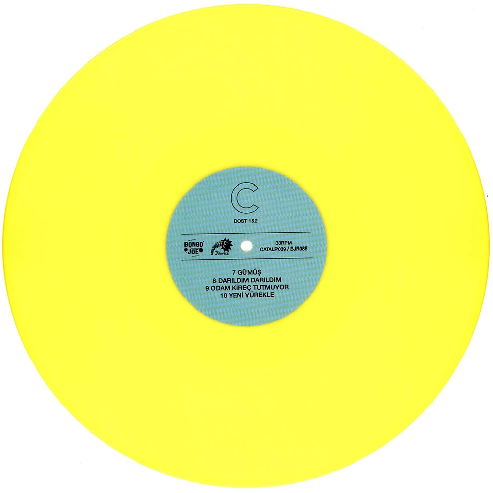 Derya Yıldırım & Grup Şimşek - Dost 1 & 2 Eastern Thrace Sunflower Vinyl Edition