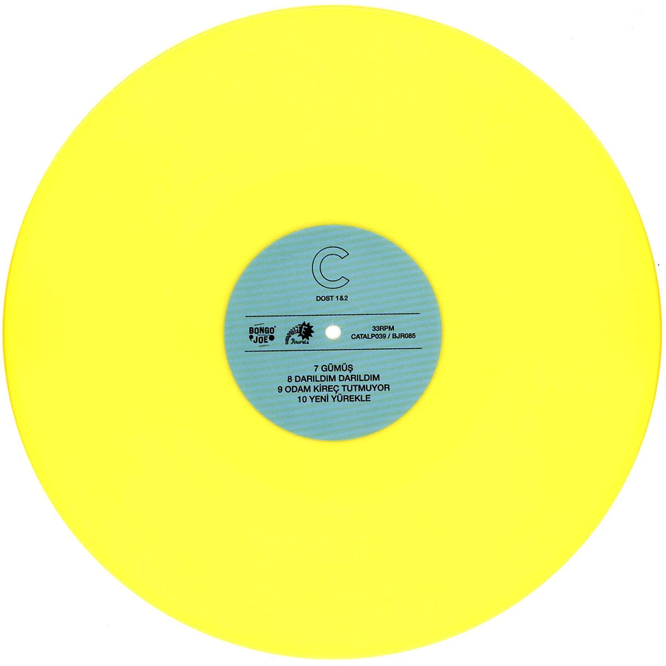 Derya Yildirim & Grup Simsek - Dost 1 & 2 Eastern Thrace Sunflower Vinyl Edition