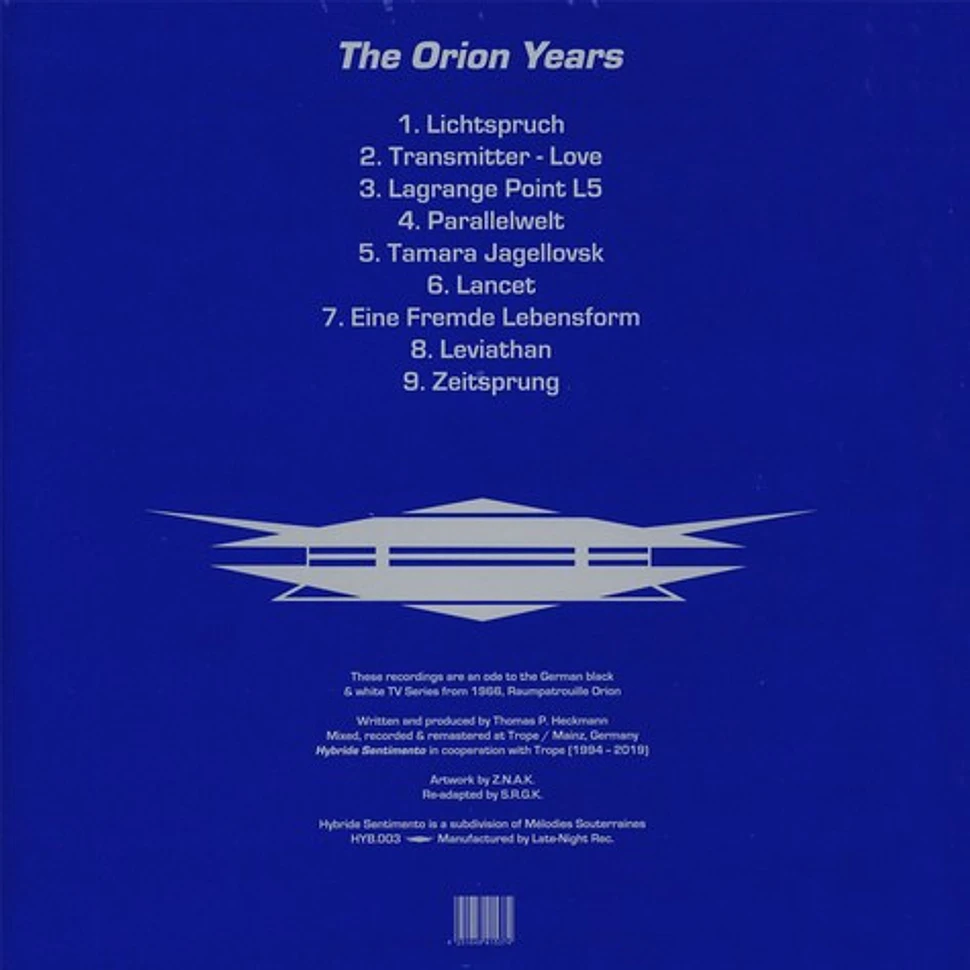 Age - The Orion Years