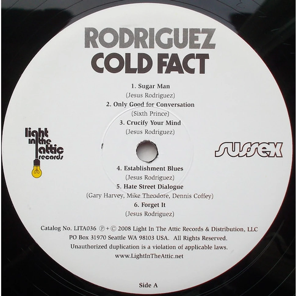 Sixto Rodriguez - Cold Fact