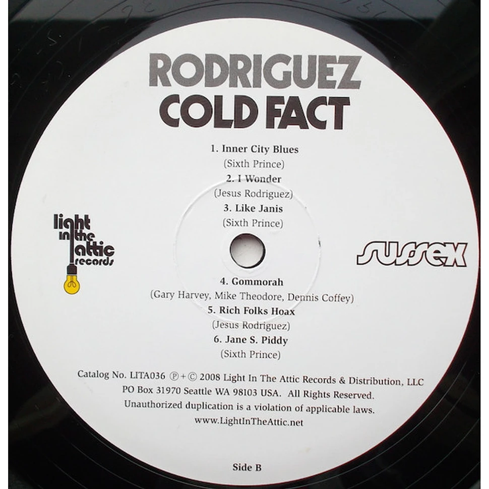 Sixto Rodriguez - Cold Fact