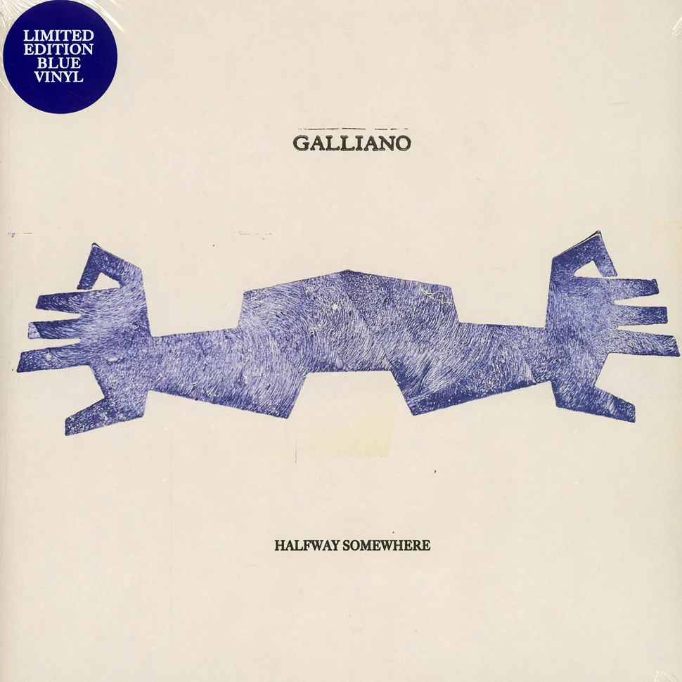 Galliano - Halfway Somewhere Blue Vinyl Edition