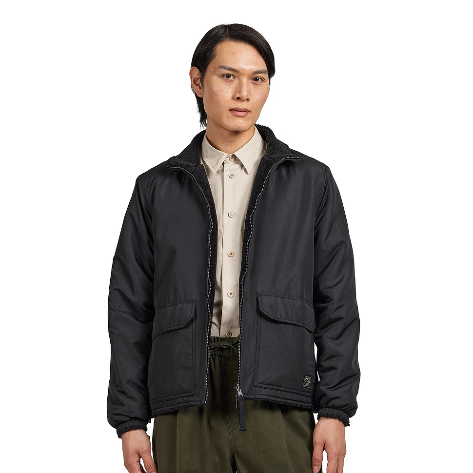 TAION - Non Down Military Reversible Boa Hi Neck Jacket