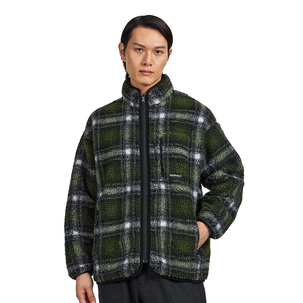 Gramicci - Shadow Plaid Sherpa Jacket